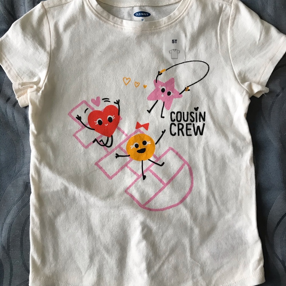 Cousin Crew Tee.